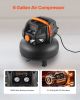 VEVOR 6 Gallon Air Compressor, 1.7HP 2.3CFM @ 90PSI Portable Pancake Air Compressor & 150PSI Max Working Pressure