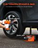 VEVOR Electric Car Jack, 5 Tons /11000 lbs, Electric Scissor Jack with Electric Impact Wrench, Tire Change Replacement with LED Light & Remote Control